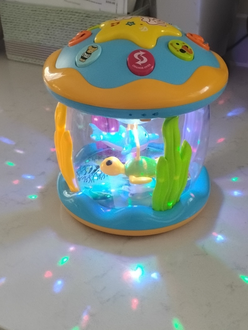 Baby Ocean Interactive Musical Aquarium Toy – Multicolor Options